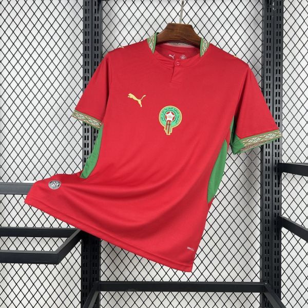 Morocco Soccer Jersey Home Custom Shirt 2026-27 World Cup