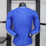 Italy Authentic Home Long Sleeve Football Shirt World Cup 2026