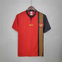 Spain Retro Football Jersey Home Custom Shirt 1996