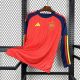 Spain Soccer Jersey Home Long Sleeve Custom Shirt World Cup 2026