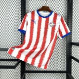 Paraguay Soccer Jersey Home Custom Shirt World Cup 2026