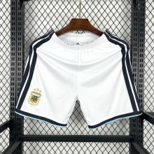 Argentina Soccer Jersey White Custom Shorts World Cup 2026