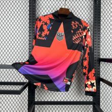 USA Soccer Jersey Goalkeeper Hollywood Long Sleeve Custom Shirt World Cup 2026