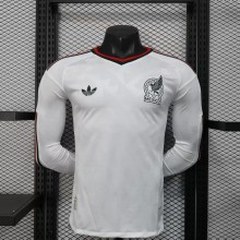 Mexico Authentic Away Long Sleeve Kit Soccer Jersey World Cup 2026