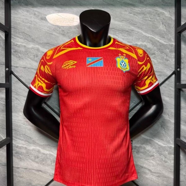 DR Congo Authentic Football Jersey Third Away Shirt World Cup 2026