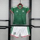 Mexico Soccer Jersey Home Kids Kit Jersey+Shorts World Cup 2026