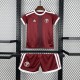 Qatar Soccer Jersey Home Kids Kit Jersey+Shorts World Cup 2026