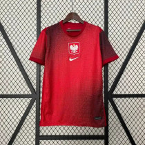 Poland Soccer Jersey Away Custom Shirt 2024