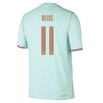 OLISE #11 France Football Jersey Away Custom Shirt World Cup 2026