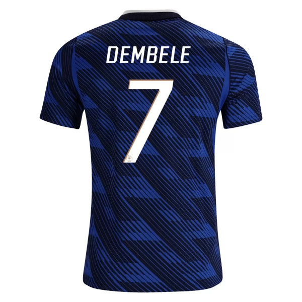 DEMBELE #7 France Football Jersey Home Custom Shirt World Cup 2026