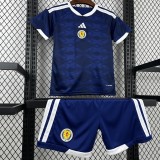 Scotland Soccer Jersey Home Kids Kit Jersey+Shorts World Cup 2026