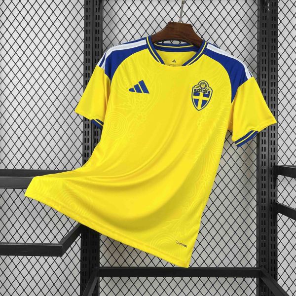 Sweden Football Jersey Home Custom Shirt World Cup 2026