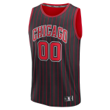 Men's Chicago Bulls Fanatics Black Fast Break Custom Jersey - Icon Edition