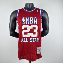Embroidered MN Retro Jersey All Star 03 Season Red No. 23 Jordan