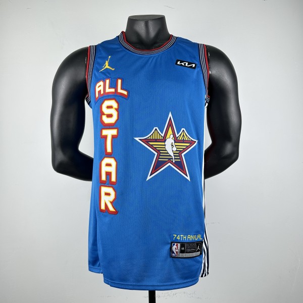 Embroidery Season 25 All Star Blue No. 35 Durant