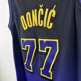 Embroidery 25 Season Lakers City Edition No. 77 Dongchi ć