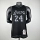 Embroidered MN Retro Jersey Lakers Black No. 24 Kobe