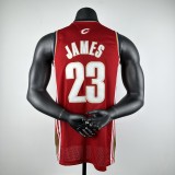 Embroidered MN Retro Jersey Cavaliers Season 03/04 Red No. 23 James