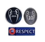 Real Madrid Authentic Retro Jersey Third Away Long Sleeve Soccer Shirt 2014/15