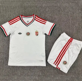 2026/27 Hungary Away White Kids Soccer Jersey