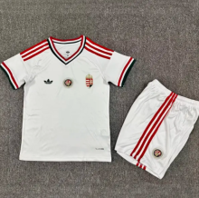 2026/27 Hungary Away White Kids Soccer Jersey
