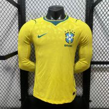26/27 Brazil home long sleeved jersey player version