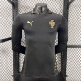 26/27 Portugal long sleeved home jersey player version