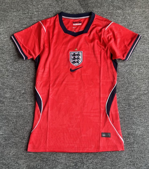 26/27 England away women's football jersey fan version女