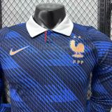 26/27 French home long sleeved jersey player version