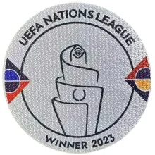 UNL WINNER 2023 欧国联冠军章 板牙用 (You can buy it Or tell me to print it on the Jersey