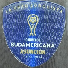 LA GRAN CONQUISTA CONMEBOL SUDAMERICANS ASUNCION FINAL2024 南球杯决赛右袖章 (You can buy it Or tell me to print it on the Jersey 