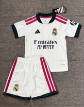 26/27 Real Madrid home children's fan shirt