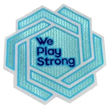 We Play Strong UEFA Women's Euro PATCH 2025 欧洲杯女足章 (You can buy it alone OR tell us which jersey to print it on. )
