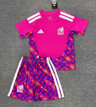 26/27 Mexican goalkeeper children's jersey fan version