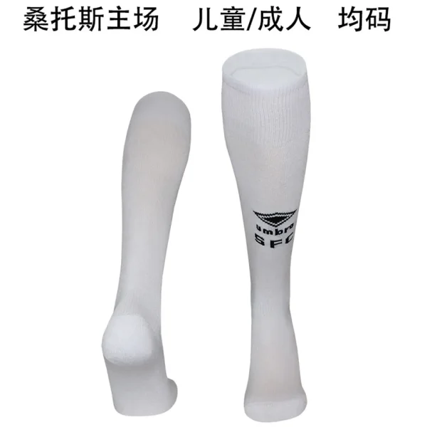 2025 Santos White Sock