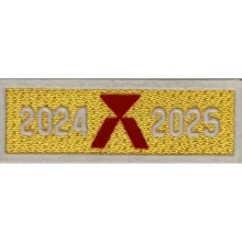 Spain Laliga 2024-2025 Champion Patch 2024-2025 红色 金条 You can buy it alone OR tell us which jersey to print it on