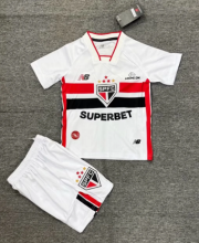 26/27 Sao Paulo home children's jersey fan version