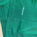 2014 Mexico Home Green Retro Long Sleeve Soccer Jersey