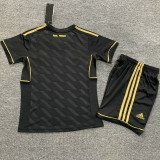 2011/12 RM Away Black Retro Kids Soccer Jersey