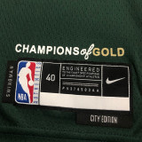 2023 Celtics IRVING #11 Green City Edition NBA Jerseys