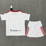 2025/26 Sevilla FC Home White Kids Soccer Jersey
