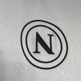 2024/25 Napoli Away White Fans Soccer Jersey