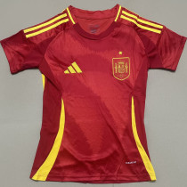 2024/25 Spain Home Red Women Soccer Jersey 女