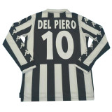 1999/2000 JUV Home Retro Long Sleeve Soccer Jersey