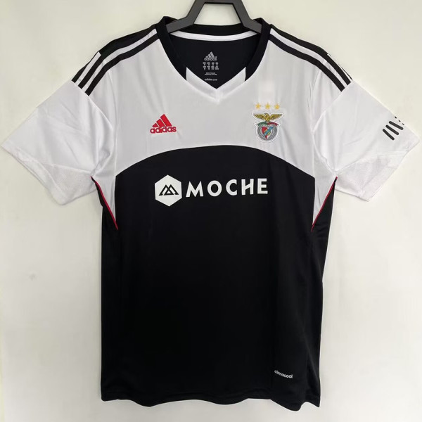 2013/14 Benfica Away Black Retro Soccer Jersey