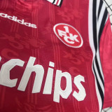1997/1998 Kaiserslautern Home Red Retro Soccer Jersey