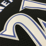 1997/98 Timberwolves GARNETT #21 Black Retro  NBA Jerseys 热压