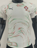 2025/26 Portugal Away White Player Version Soccer Jersey