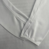 2026 RM White Training Sweater