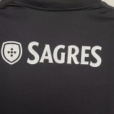 2013/14 Benfica Away Black Retro Soccer Jersey